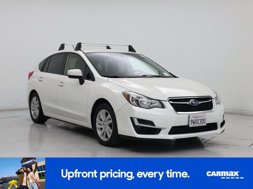 White 2015 Subaru Impreza 2.0I Premium