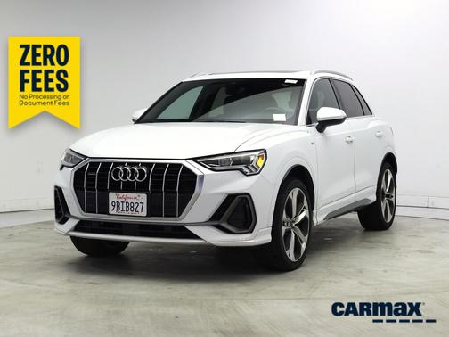White 2020 Audi Q3 Premium S-Line