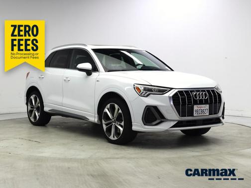 White 2020 Audi Q3 Premium S-Line