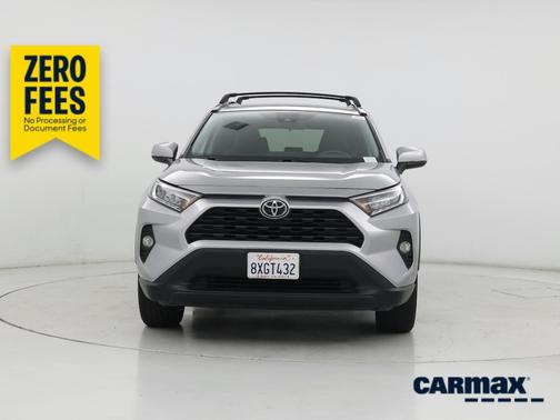 Silver 2021 Toyota RAV4 XLE Premium