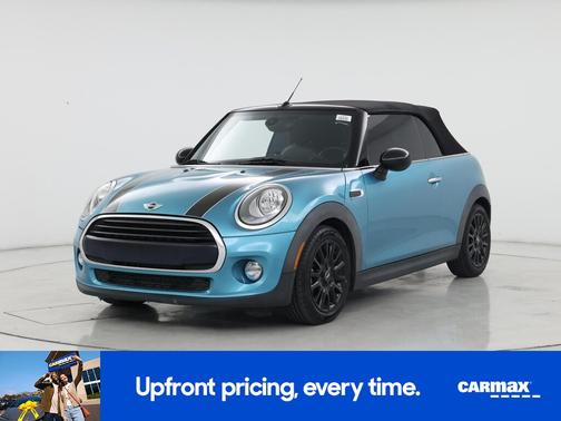Blue 2017 MINI Convertible