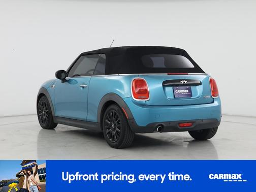 Blue 2017 MINI Convertible
