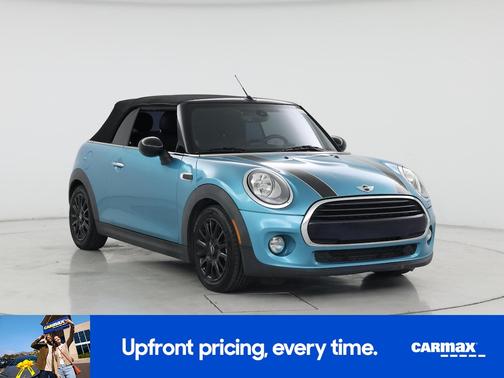 Blue 2017 MINI Convertible