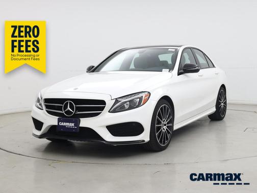 White 2018 Mercedes-Benz C-Class