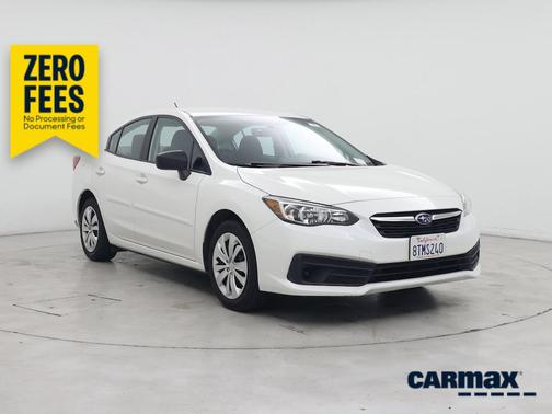 White 2020 Subaru Impreza