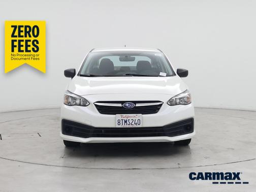 White 2020 Subaru Impreza