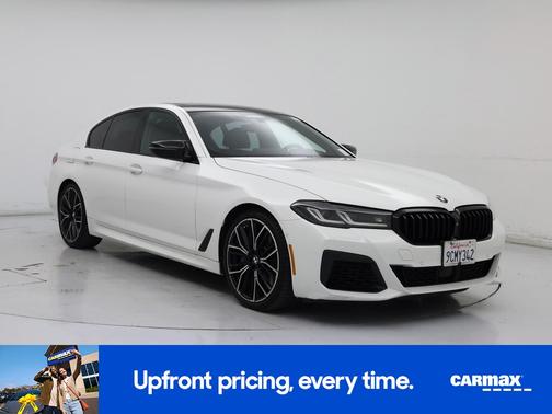 White 2021 BMW M550 I xDrive