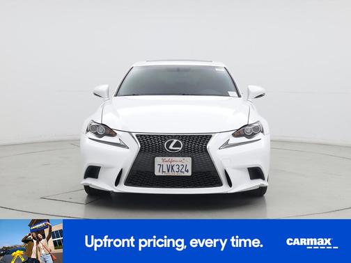 White 2015 Lexus IS 250