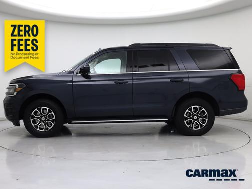 Blue 2023 Ford Expedition XLT