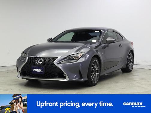 Gray 2015 Lexus RC 350