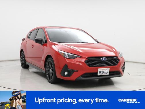 Red 2024 Subaru Impreza RS