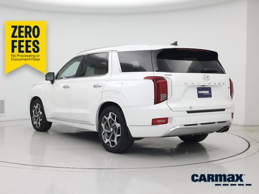 White 2021 Hyundai PALISADE Calligraphy