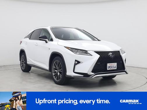 White 2019 Lexus RX 450h F-Sport