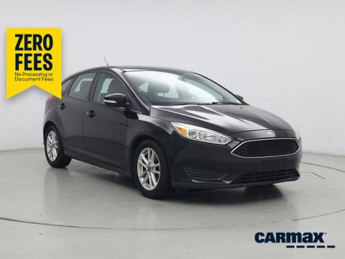 Black 2015 Ford Focus SE