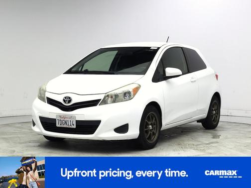 White 2014 Toyota Yaris L