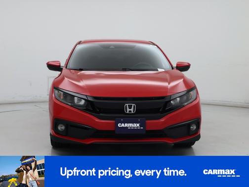 Red 2020 Honda Civic Sport