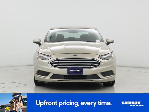 Tan 2017 Ford Fusion Hybrid SE