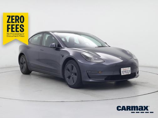 Gray 2023 Tesla Model 3