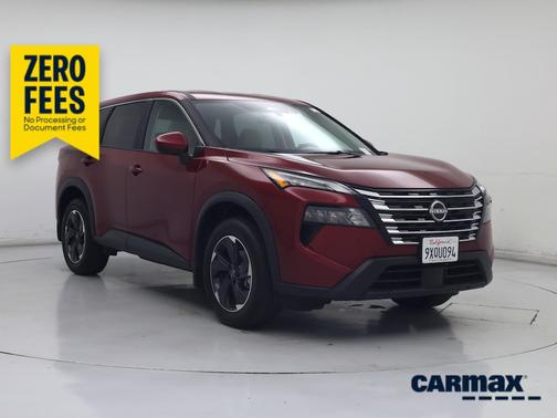 Burgundy 2025 Nissan Rogue SV