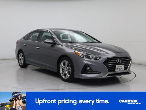 Gray 2018 Hyundai SONATA Limited