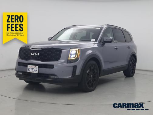 Gray 2022 Kia Telluride SX