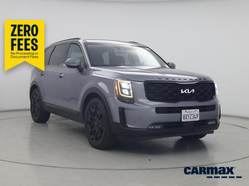 Gray 2022 Kia Telluride SX