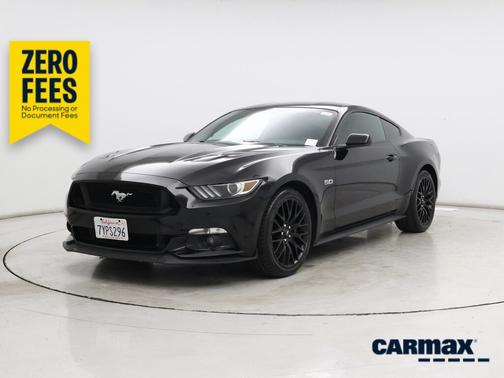 Black 2017 Ford Mustang GT