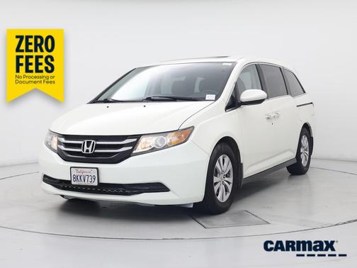 White 2016 Honda Odyssey EX-L