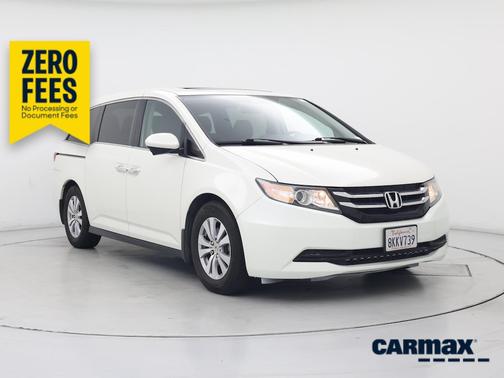 White 2016 Honda Odyssey EX-L