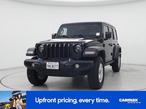Black 2023 Jeep Wrangler 4xe