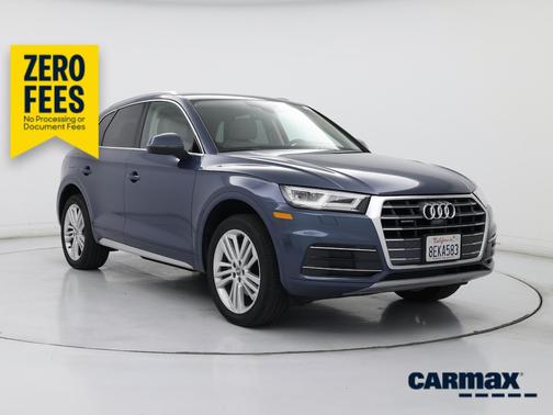 Blue 2018 Audi Q5 Prestige