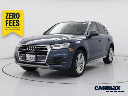 Blue 2018 Audi Q5 Prestige
