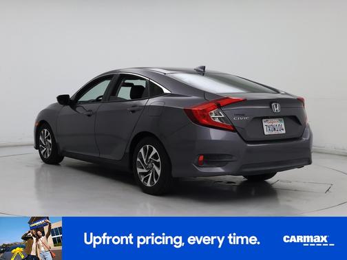 Gray 2017 Honda Civic EX