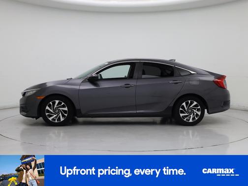 Gray 2017 Honda Civic EX