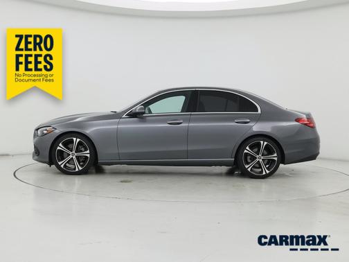 Gray 2022 Mercedes-Benz C-Class