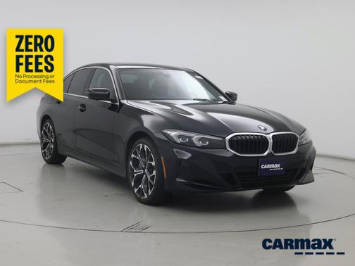 Black 2025 BMW 330 XI