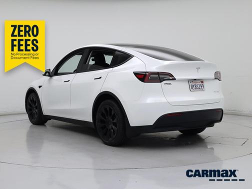 White 2021 Tesla Model Y Long Range