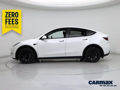 White 2021 Tesla Model Y Long Range