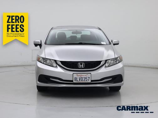 Silver 2015 Honda Civic SE