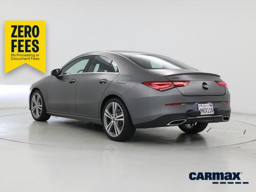 Gray 2020 Mercedes-Benz CLA 250