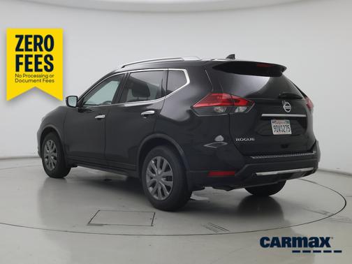 Black 2017 Nissan Rogue S