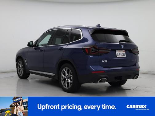 Blue 2023 BMW X3 sDrive30i