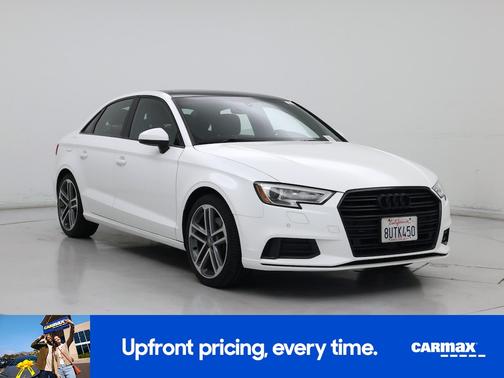 White 2020 Audi A3 Premium