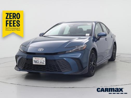 Blue 2026 Toyota Camry SE