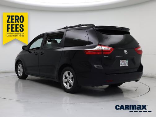 Black 2015 Toyota Sienna LE