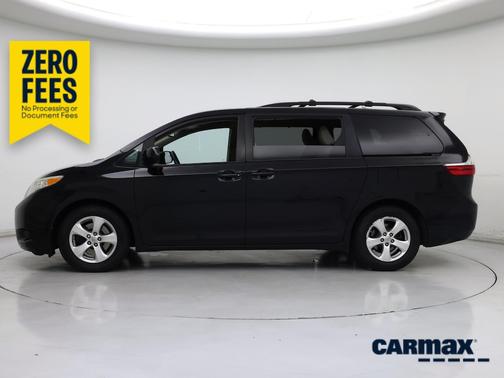 Black 2015 Toyota Sienna LE