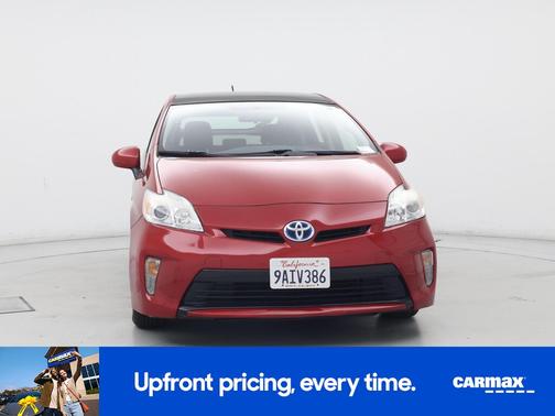 Red 2014 Toyota Prius Three
