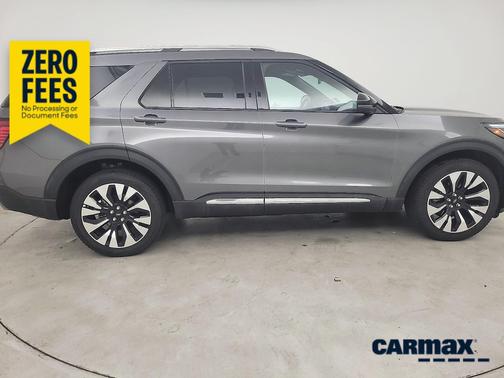 Gray 2025 Ford Explorer Platinum