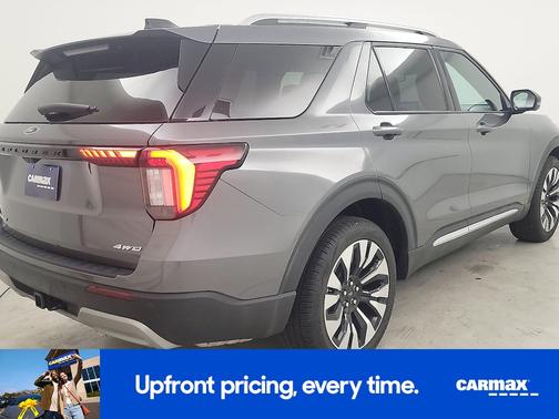 Gray 2025 Ford Explorer Platinum
