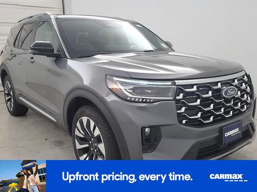 Gray 2025 Ford Explorer Platinum